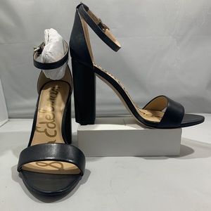 🆕👠Sam Edelman Block Heel Leather Dress Sandal